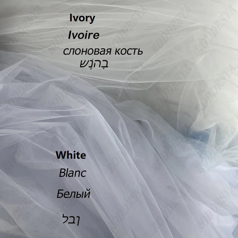 RODDRSYA Luxury A-line Wedding Dress For Bride Long Sleeve Appliques Princess Vestidos De Noiva Illusion Button Back Customized