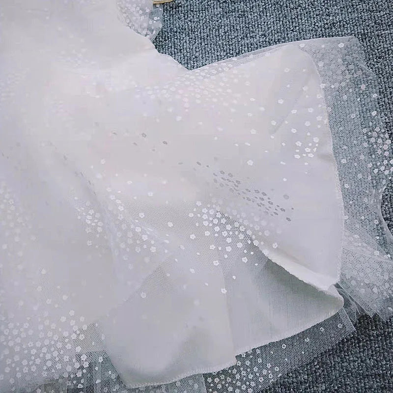 Wedding Princess Dress Kid Girl Clothes Butterfly Mesh Birthday Party Costume Toddler Girl Outfit Baby Children Dress Suit A1061