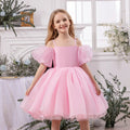 2025 New Children's wedding dress, birthday party, fashionable princess dress, kindergarten festival dance performance dress