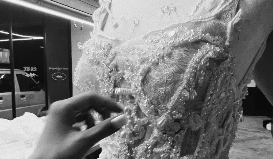 EDECPBM Pink Wedding Dresses for Parties Vestidos De Fiesta Lace Women Evening Dress فساتين سهرة Customized Mermaid Side Slit