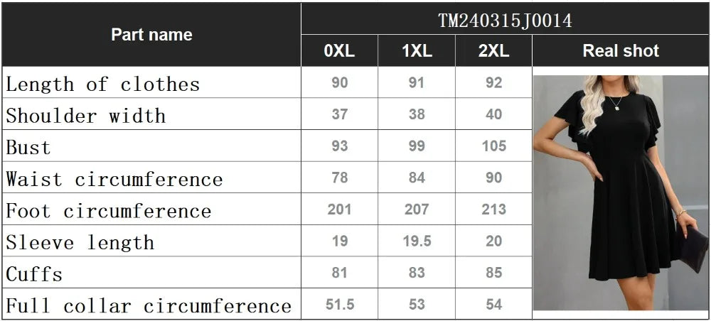 Plus Size Elegant Cocktail Women's Party Dresses Spring Summer Floral Ruffle Sleeve Crew Neck High Waist Flowy A Line Mini Dress