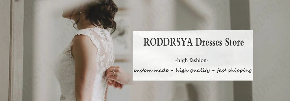 RODDRSYA Luxury A-line Wedding Dress For Bride Long Sleeve Appliques Princess Vestidos De Noiva Illusion Button Back Customized