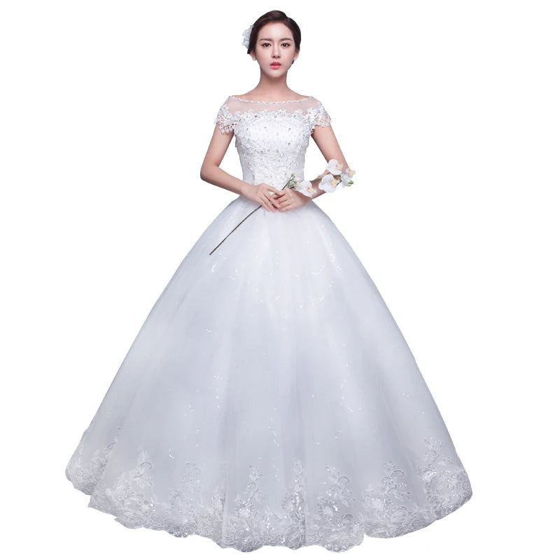 Customized Wedding Dress Ball Gowns Bride Plus Size Wedding Dresses for Women Embroidery Dresses Vestidos De Novia